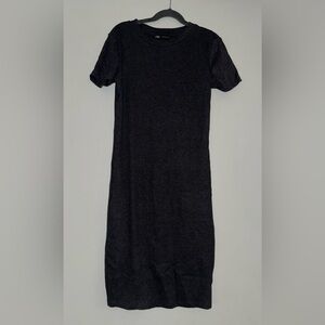 Zara Charcoal Midi Dress